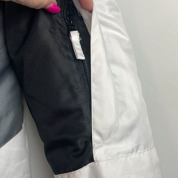 Athletic Works Womens Color Block Full Zip Hooded Jacket 3-way Parka  M(8/10) - Picture 5 of 13